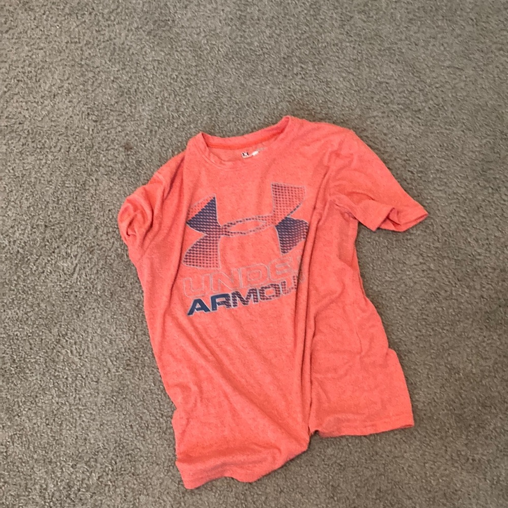 Boys under armor shirt